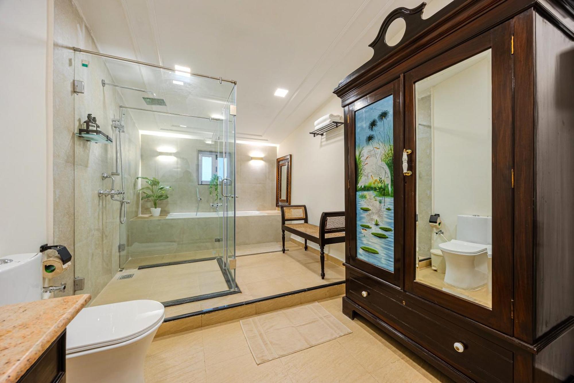 Elivaas 4 Bhk Villa Near Beach With Private Pool & Bar - Casa Boa Vida Candolim Exterior photo