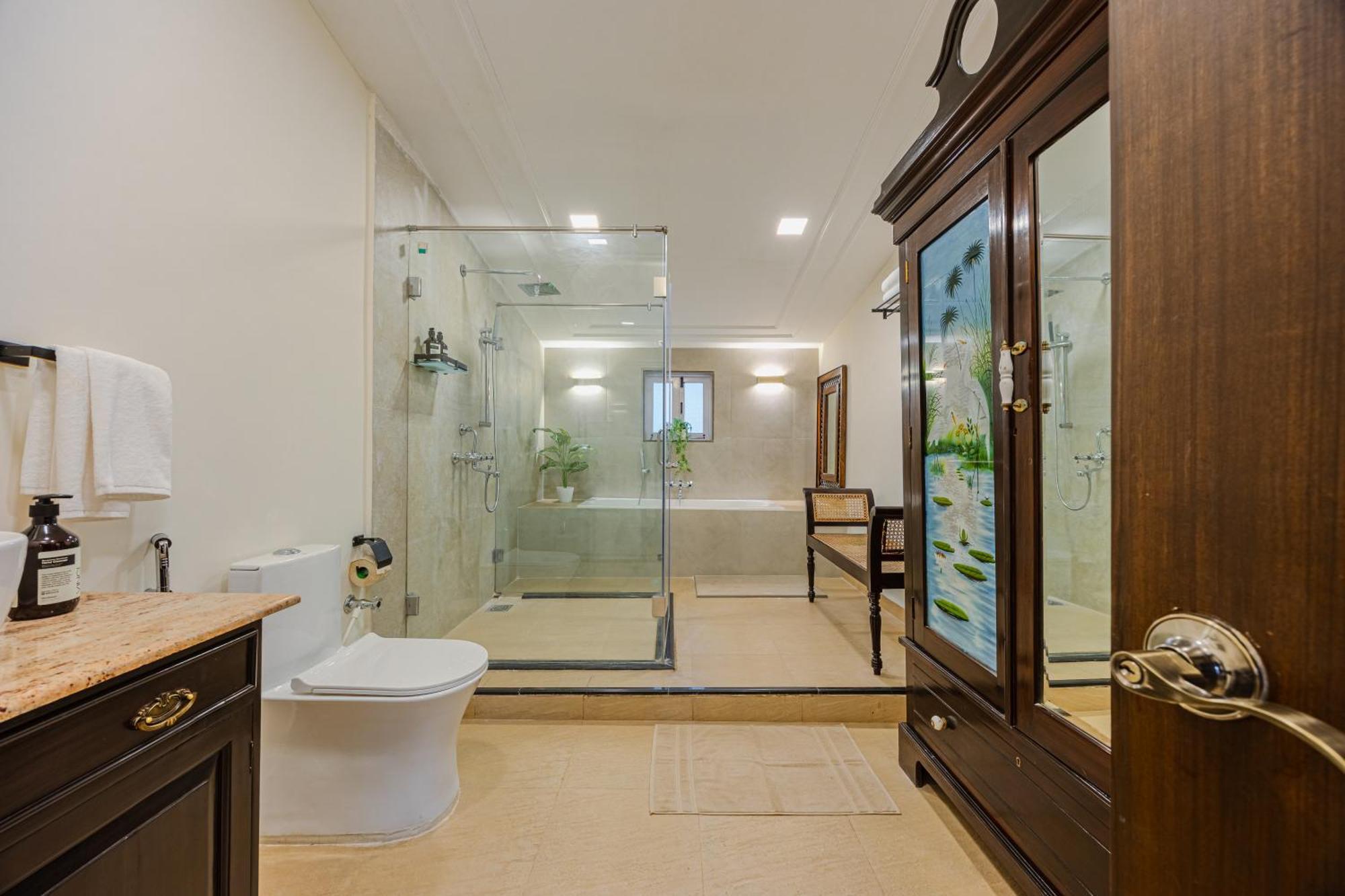 Elivaas 4 Bhk Villa Near Beach With Private Pool & Bar - Casa Boa Vida Candolim Exterior photo