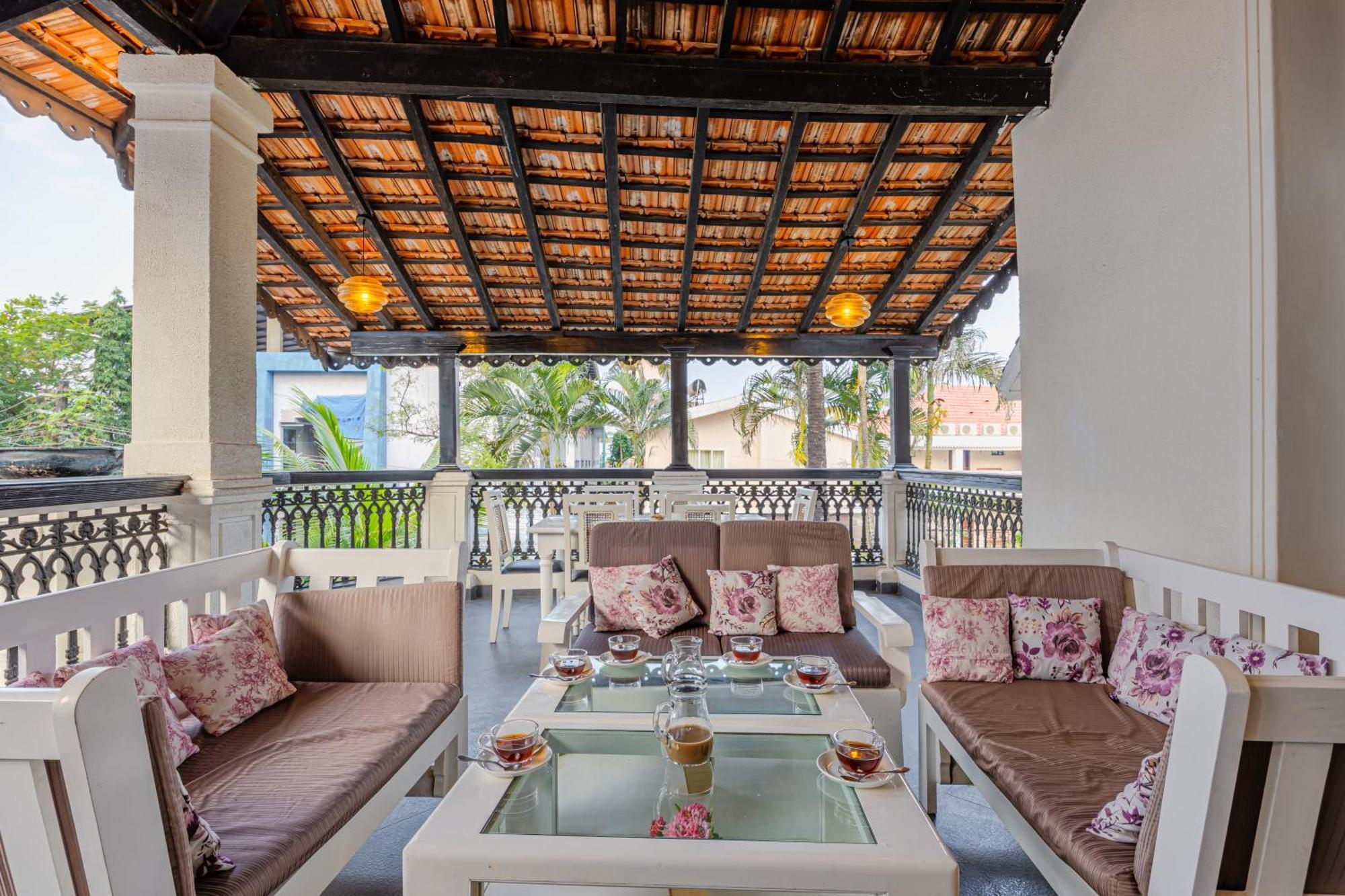 Elivaas 4 Bhk Villa Near Beach With Private Pool & Bar - Casa Boa Vida Candolim Exterior photo